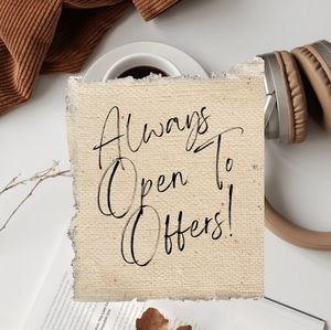 Shoot Me A reasonable offer!